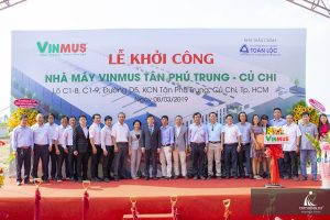 lễ khởi công nhà máy vinmus